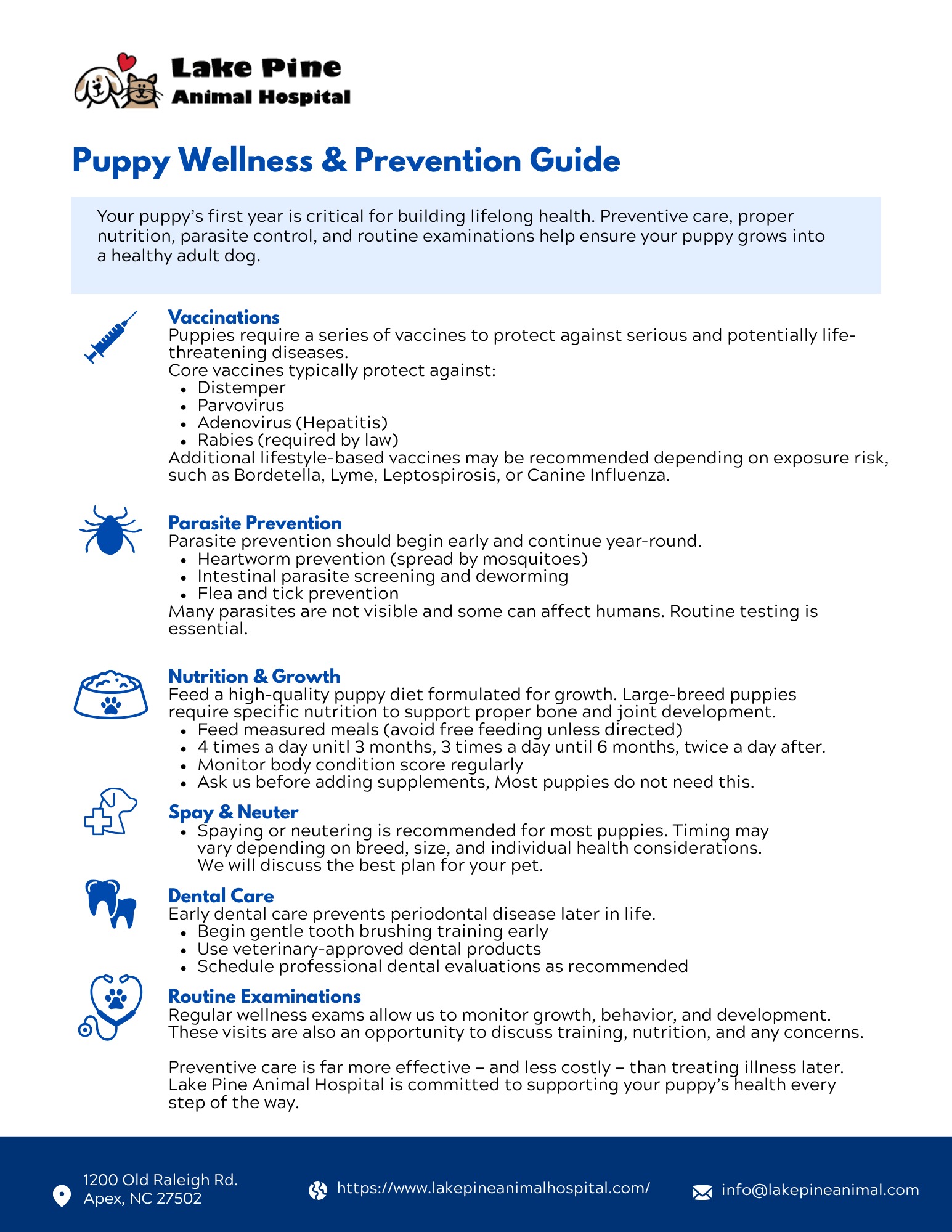 Puppy Wellness & Prevention Guide